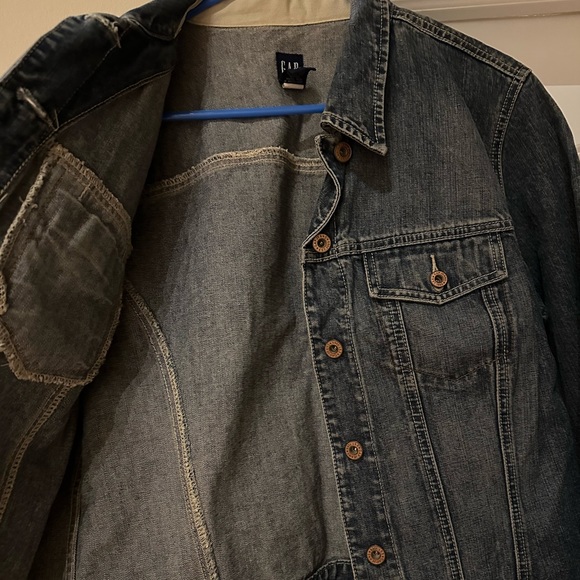 Gap Dark Jean Jacket - Picture 4 of 6